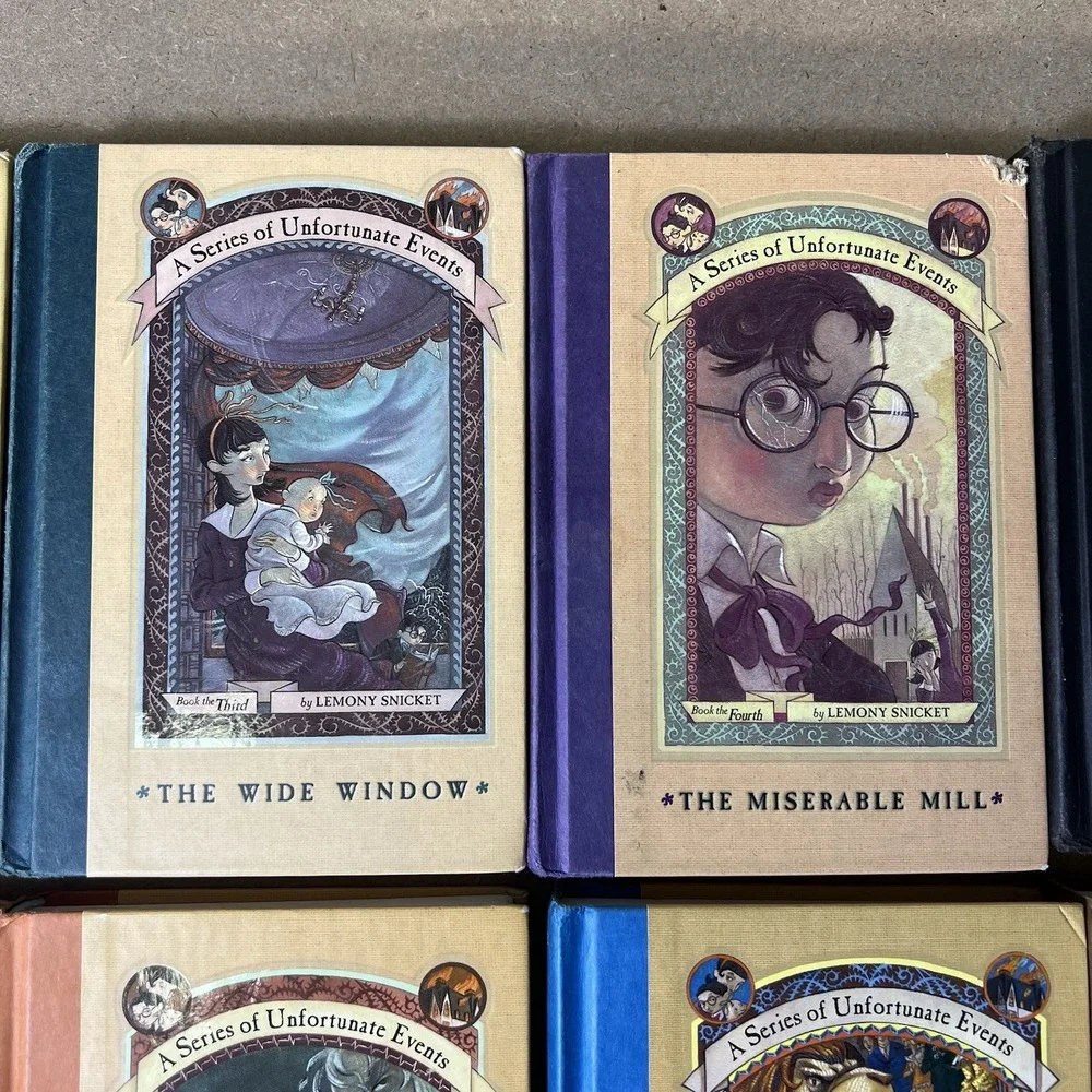 Lemony Snicket Series of Unfortunate Events Complete 13 Book Set 1st Ed HC